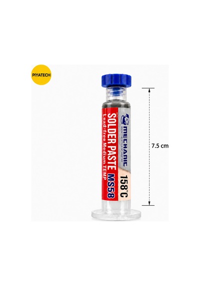 Mechanic Ms58 Kurşunsuz Şırınga Krem Lehim Pastası 158 C 20 Gram