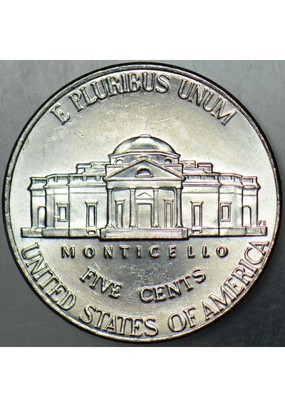 Amerika 5 Cent 2022 D Jefferson Nıckel. Çilaltı+