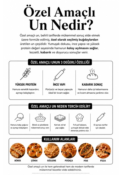 Kanıtemiz Özel Amaçlı Un 10 Kg