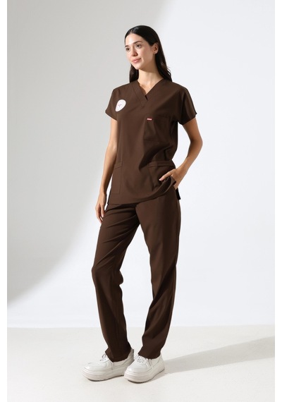 Bflex Unisex Likralı Yarasa Kol Takım - 6436 Kahve
