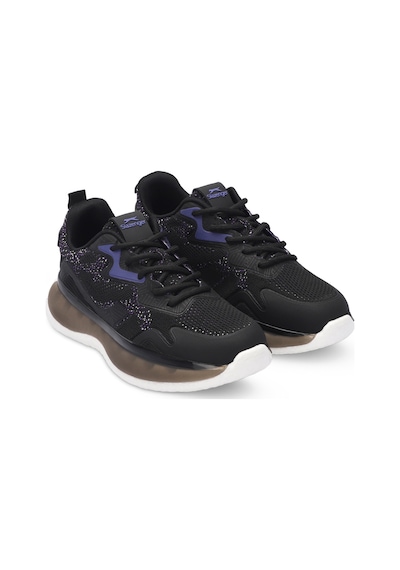 Slazenger WALK I Erkek  Siyah Koşu & Yürüyüş Spor Ayakkabısı