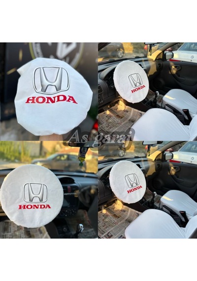 Beyaz Honda Direksiyon Kılıfı 1 Adet