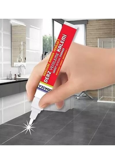 Vodaseal Kokusuz Ve Suya Dayanıklı Derz Kalemi İkili Set - Beyaz 2'li Set