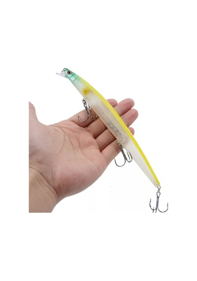18 Cm 24 Gr.Lazer Turna Rapala,Levrek Rapala ,,Sahte Lures Yapayy