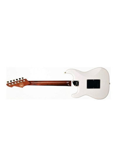 Peavey Raptor Lightning Bolt St 60th Hss Stratocaster Elektro Gitar Gold Hardware - Olympic White