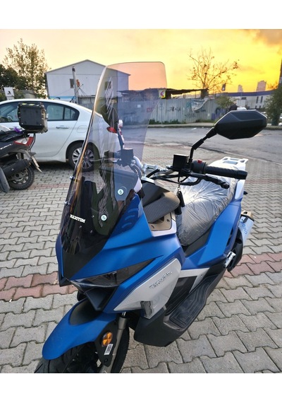 Motocam Volta Revolt Rsx7 Ön Cam 2022-2026 Model 75cm Füme Renkli 4mm