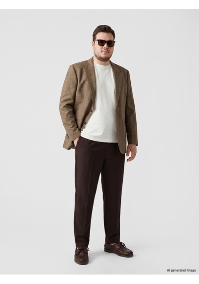 Lcw Vision Kahverengi Regular Fit Keten Karışımlı Erkek Blazer Ceket Lcw Vision Kahverengi Regular Fit Keten Karışımlı Erkek Blazer Ceket