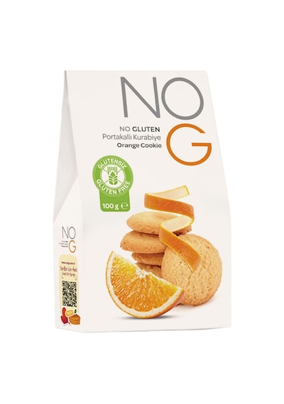 Nog Gıda Glutensiz Portakallı Kurabiye 100 G