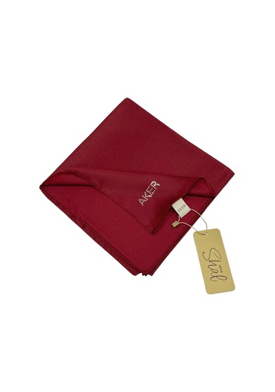 Aker Kristal Eşarp - Bordo 943 - Bordo