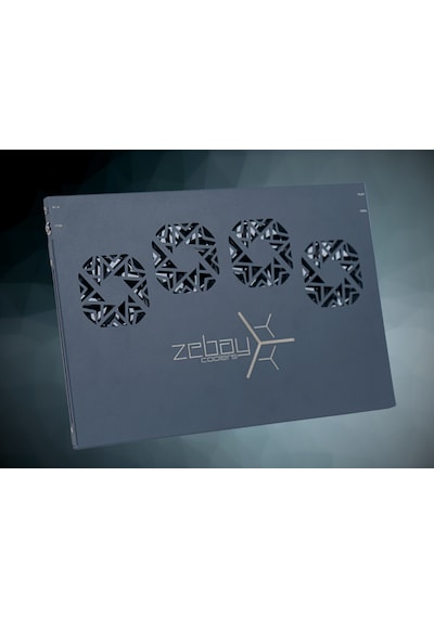 Zebay 4 Fanlı Rgb Ledli Hoparlörlü İnce Oyuncu Laptop Soğutucu