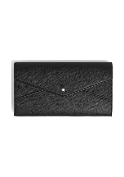 Montblanc Zarf Tipi Cüzdan 222941 Siyah