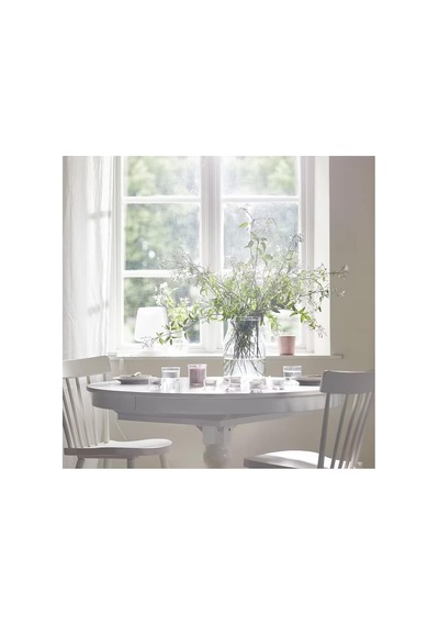 Ikea Lugnare Cam İçinde Kokulu Mum, Yasemin/pembe , Çap: 7,5 Cm Çok Renkli