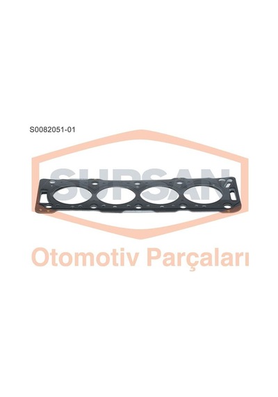 SÜPSAN S0082051-01 SÜPSAN SİLİNDİR KAPAK CONTASI 1 DELİK SCUDO /