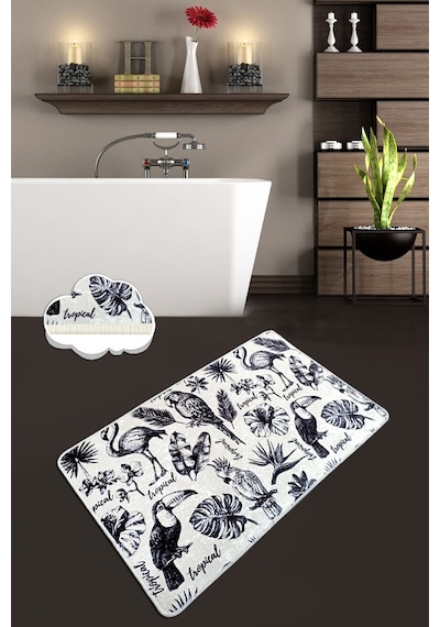 Lorı 70X120 Cm Banyo Halısı Paspas Yıkanabilir