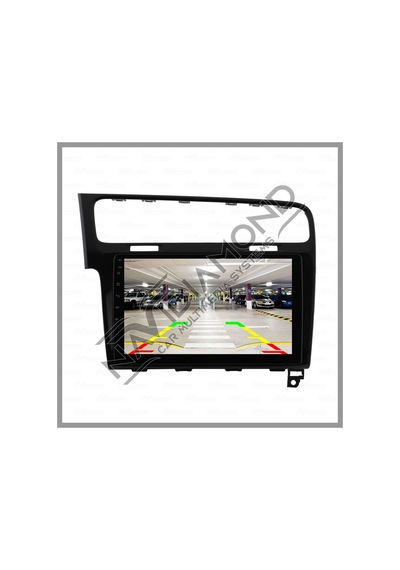 Özer Elektronik Volkswagen Golf 7 Pıano Black 8 Gb Ram 128 Gb Hafıza Androıd Multımedıa Teyp 10 İnç
