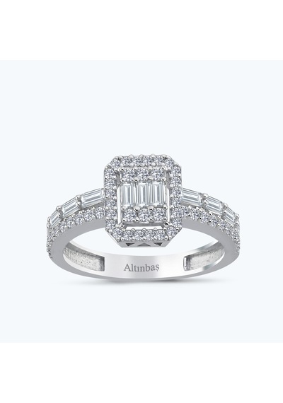 Altınbaş Altın Baget Yüzük Yzgk1326-24753 Çok Renkli
