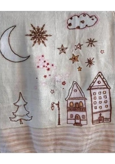 Özdilek Vizon Polyester Battaniye Stella 100X120 54561 Çok Renkli