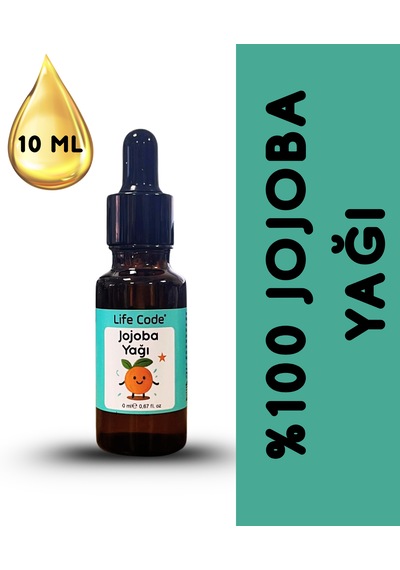 Life Code %100 Doğal Jojoba Yağı 10 ML