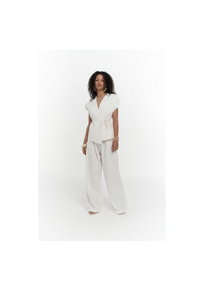 Mai Collection Mai Studios Co. Sorrenio Ekru Yelek Pantolon Takım ekru