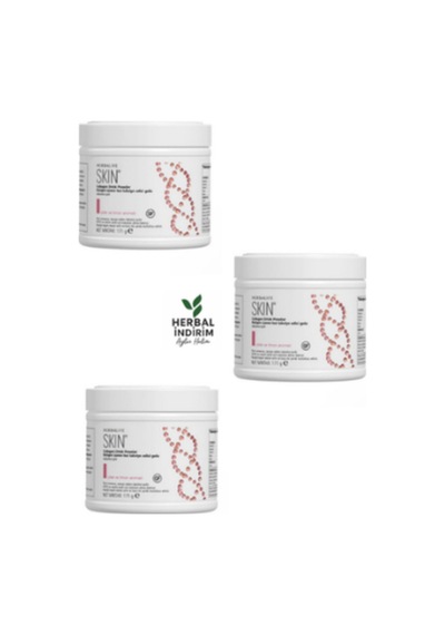 Herbalife Collagen Kolajen Toz 3'lü Set Vitamin Biotin Çinko Selenyum İçerir