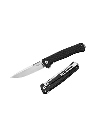 Lionsteel Emmet Em01a Bs Stonewashed Magnacut Black Aluminium Hammertone Kamp Çakı Siyah
