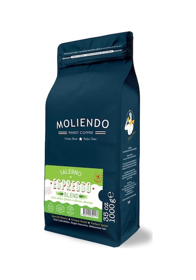Moliendo Salerno Espresso Blend Çekirdek Kahve 1 KG