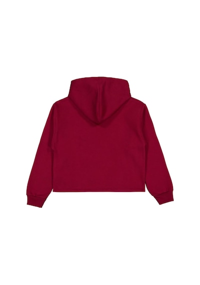Civil Girls Paris Baskılı 10-13 Yaş Sweatshirt Bordo