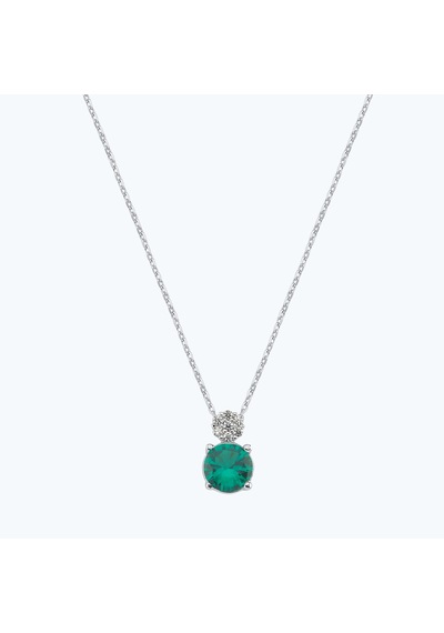 Altınbaş Yeşil Taşlı Altın Üçlü Yuvarlak Set Autk0034-b-24627-y-set