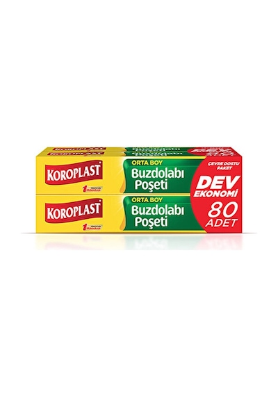 Koroplast Buzdolabı Poşeti Orta Dev Ekonomi 80'li
