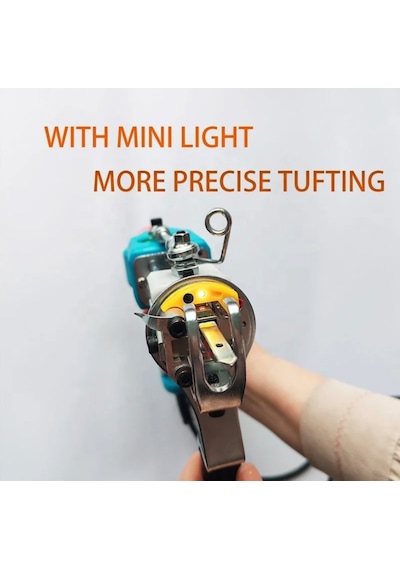 Ak-v Tufting Tabancası - Tufting Makinesi Mavi