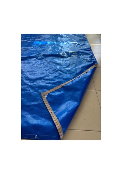 Her Ölçüde Tır Brandası Ürünü Dokuma Naylon Branda Çok Amaçlı Ev-balkon-teras-bahçe Brandası Mavi