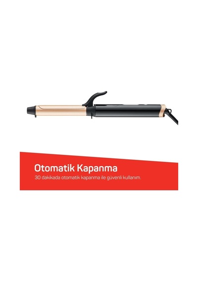 Arzum Ar5186 Volume Pro Seramik Plakalı Saç Maşası, 25 Mm, Kalın