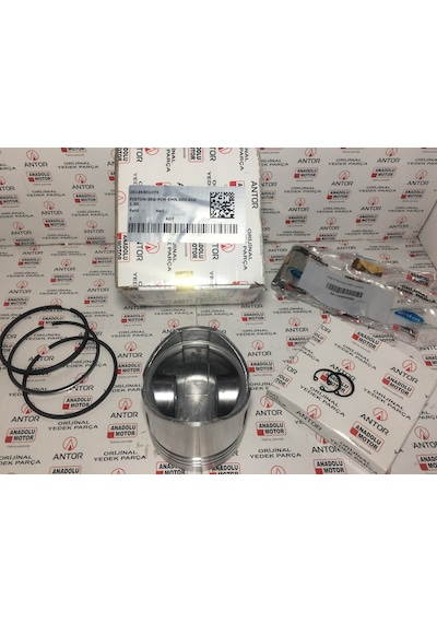 ANTOR /lombardini 3ld510 12hp Piston Segman/sekman Komple 1mm.