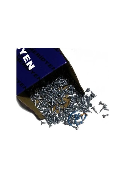 Ebru Klips, Menteşe, Ayak, Ağaç, Sunta Vidası - 3x13mm, 1000 Adet Diğer