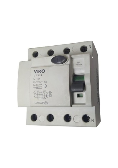 4X40A 300MA KAÇAK AKIM RÖLESİ VİKO