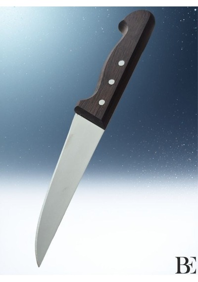 Beknife Bemiral Bıçak No.1 14 Cm 10121.14 Wenge Saplı İşlemeli Kasap Bıçağı 36mm X 140mm X 3mm