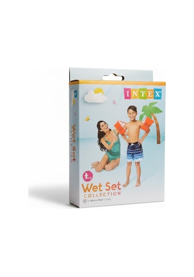Intex Wet Set Collection Çocuk Şişme Kolluk 6-12 Yaş 30x15 Cm Deniz Havuz Kolluğu