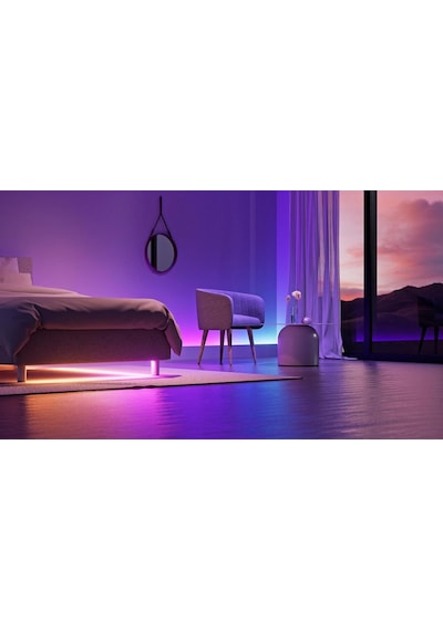 Matter Essentials Hd Işık Şeridi, 5m Adreslenebilir Rgbıc Led Şerit Akıllı, Wi-fi Ve Bluetooth Üzerinden Matt Çok Renkli