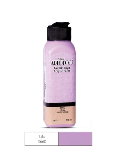 Akrilik Boya 140 Ml. Renk Seçmeli Lila