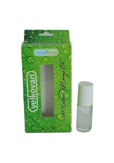 Yelkovan Menthol Masaj Yağı Roll On Yüzde 100 Natural Nane Yağı 5 Ml