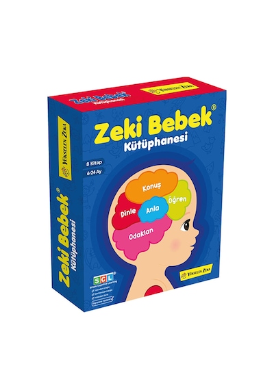 6-24 Ay Zeki Bebek Kütüphanesi 8'li Set