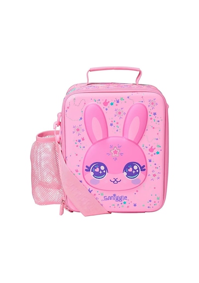 Smiggle All Stars Askılı Sert Beslenme Çantası Pembe 456166 Çok Renkli