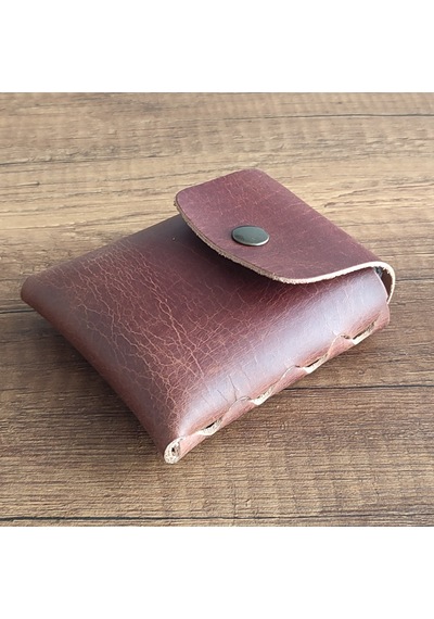 Sumerian Leather Craft Deri Sigara Kılıfı Tarçın 2