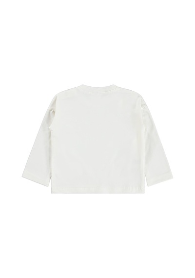 Civil Baby Happy Today Baskılı 6-18 Ay Sweatshirt - Ekru