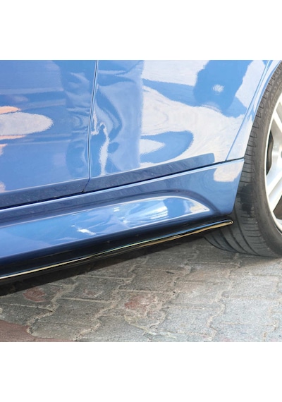 Cappafe Bmw F30 Marşpiyel Alt Çıta Set Performans Parlak Siyah 2