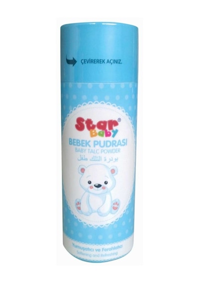 Star Baby Bebek Pudrası Mavi 100 G