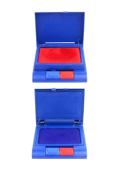 Mühürcüm Stampa Mürekkep Çift Renk Baskı Pedi İç: 86cmx51mm R5824hd Diğer