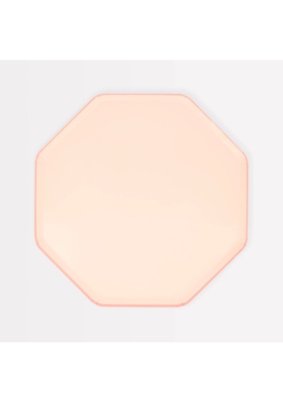 Meri Meri - Ballet Slipper Pink Side Plates - Ballet Rengi Tabaklar M X8