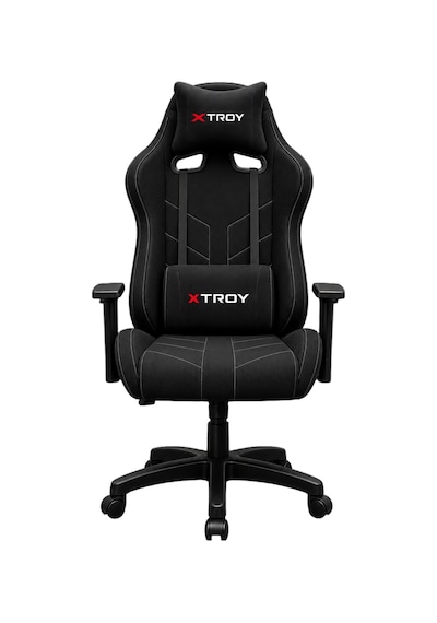 XTroy Rock Model Kumaş Oyuncu Koltuğu Siyah
