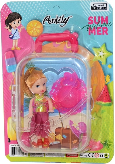 02293 Oydaş. Anlily Bavul ve Bebek / +3 Yaş
